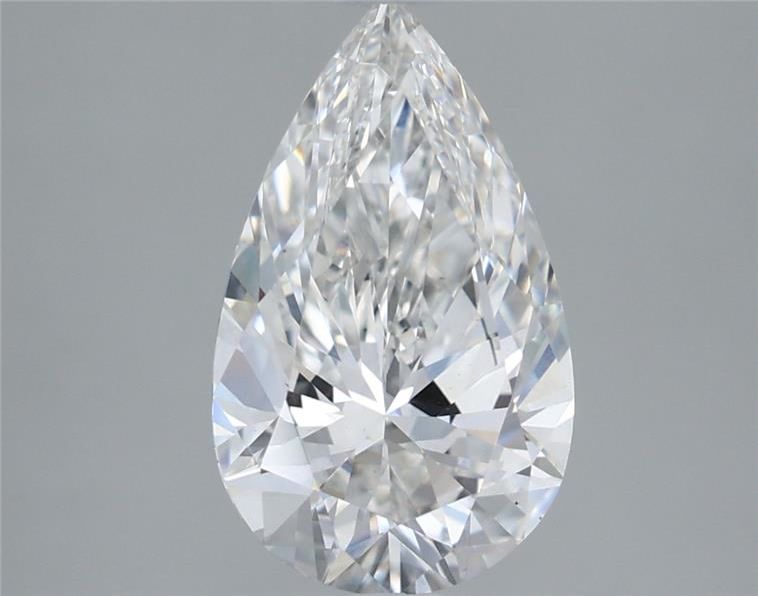 Lab-Grown Pear Diamond - 2.47 Carats, F Color, VS1 Clarity - Certified by IGI - Report Number: LG665446060