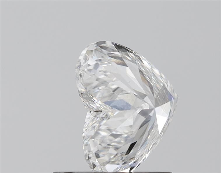 Lab-Grown Heart Diamond - 0.95 Carats, F Color, VS2 Clarity - Certified by IGI - Report Number: LG595394847