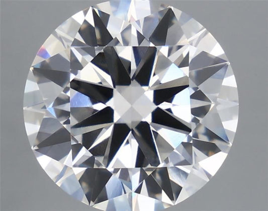 Lab-Grown Round Diamond - 6.07 Carats, F Color, VVS2 Clarity - Certified by IGI - Report Number: LG692534227