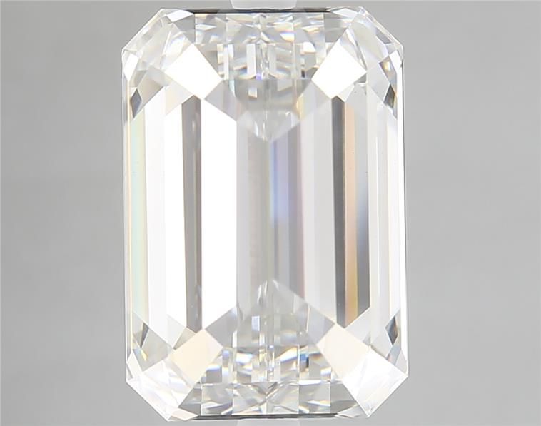 Lab-Grown Emerald Diamond - 7.86 Carats, F Color, VS1 Clarity - Certified by IGI - Report Number: LG598335085