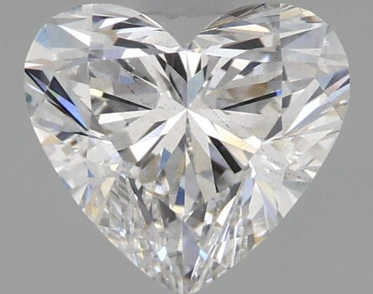 Lab-Grown Heart Diamond - 1.53 Carats, F Color, VS2 Clarity - Certified by IGI - Report Number: LG653411672