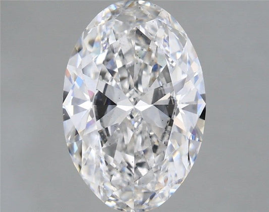Lab-Grown Oval Diamond - 3.0 Carats, F Color, VS2 Clarity - Certified by IGI - Report Number: LG686503656