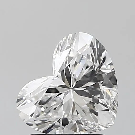 Lab-Grown Heart Diamond - 1.58 Carats, F Color, VVS2 Clarity - Sustainable Luxury and Dazzling Brilliance-IGI·Certified