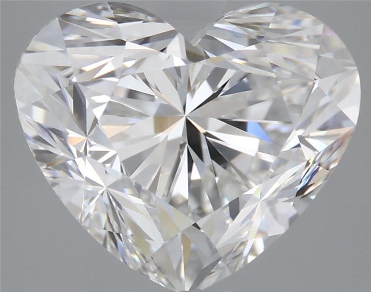 Lab-Grown Heart Diamond - 5.08 Carats, E Color, VVS2 Clarity - Certified by IGI - Report Number: LG680521989