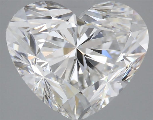 Lab-Grown Heart Diamond - 5.08 Carats, E Color, VVS2 Clarity - Certified by IGI - Report Number: LG680521989
