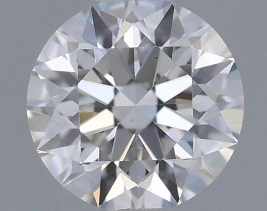 Lab-Grown Round Diamond - 0.23 Carats, D Color, VS1 Clarity - Certified by IGI - Report Number: LG691536586