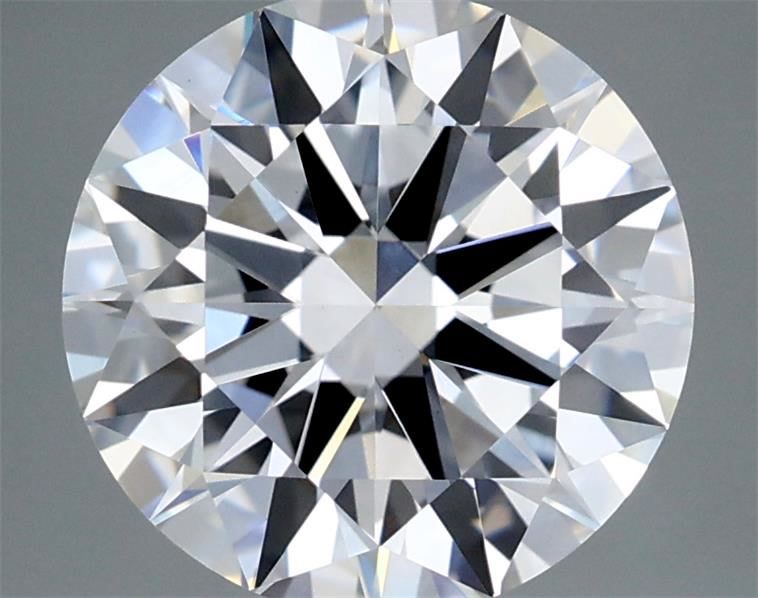 Lab-Grown Round Diamond - 3.03 Carats, E Color, VVS2 Clarity - Certified by IGI - Report Number: LG704514210
