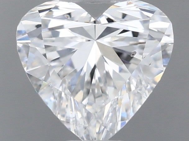 Lab-Grown Heart Diamond - 0.51 Carats, E Color, VS2 Clarity - Certified by IGI - Report Number: LG685559095