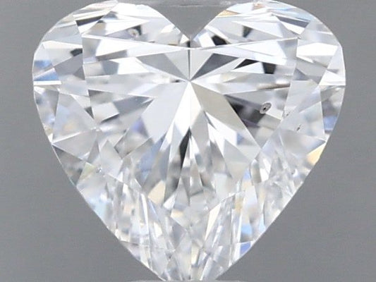 Lab-Grown Heart Diamond - 0.51 Carats, E Color, VS2 Clarity - Certified by IGI - Report Number: LG685559095