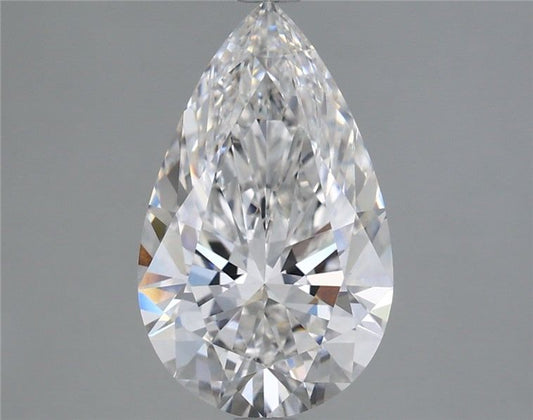 Lab-Grown Pear Diamond - 3.09 Carats, E Color, VVS2 Clarity - Certified by IGI - Report Number: LG671408366