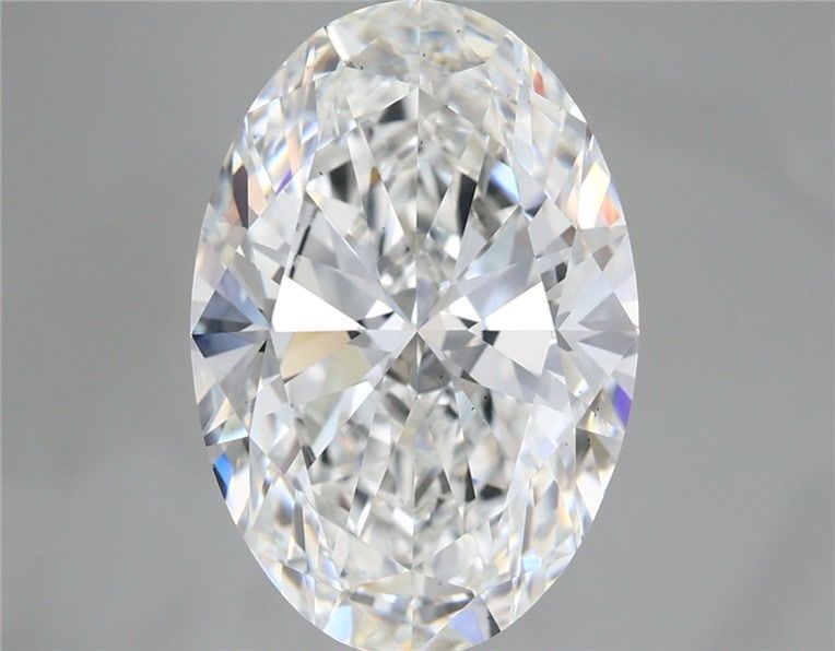 Lab-Grown Oval Diamond - 7.1 Carats, F Color, VS2 Clarity - Certified by IGI - Report Number: LG687522847