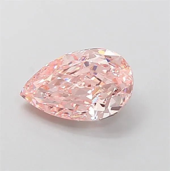 1.07ct Pear Lab Grown Diamond (Colour Fancy Intense Pink, Clarity VS1, IGI Certified)