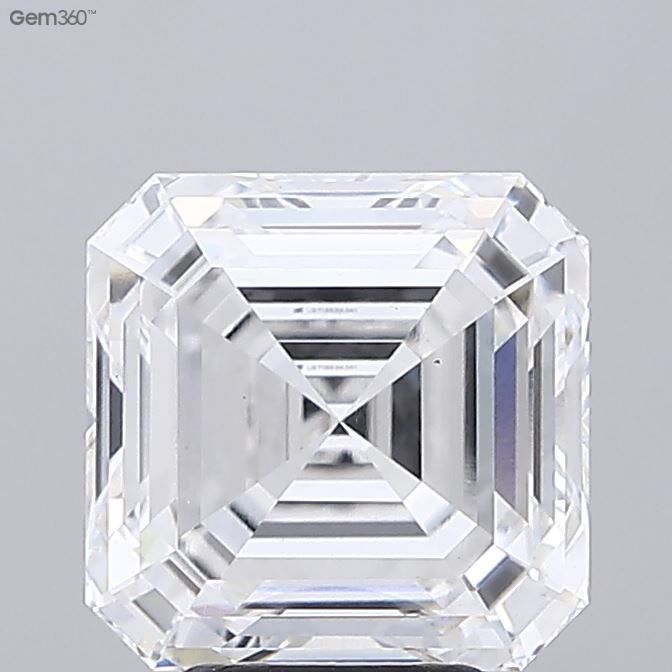 Lab-Grown Asscher Diamond - 5.06 Carats, E Color, VS1 Clarity - Certified by IGI - Report Number: LG713534341