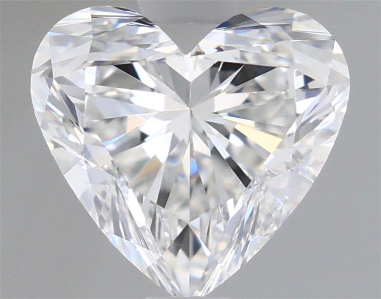 Lab-Grown Heart Diamond - 1.47 Carats, F Color, VVS2 Clarity - Certified by IGI - Report Number: LG650418265