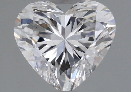 Lab-Grown Heart Diamond - 1.55 Carats, F Color, VS2 Clarity - Certified by IGI - Report Number: LG653412407