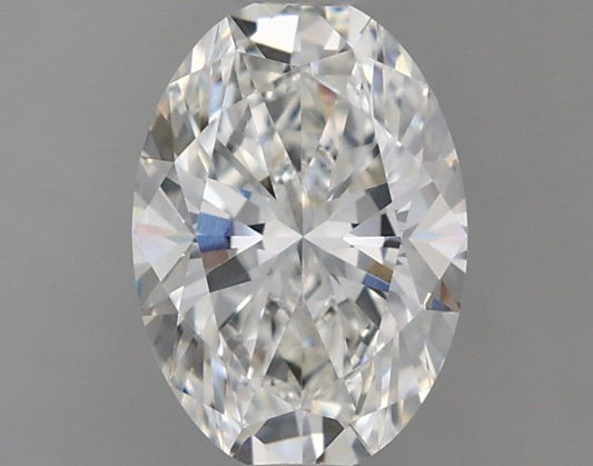 Lab-Grown Oval Diamond - 1.52 Carats, F Color, VVS2 Clarity - Certified by IGI - Report Number: LG654468721