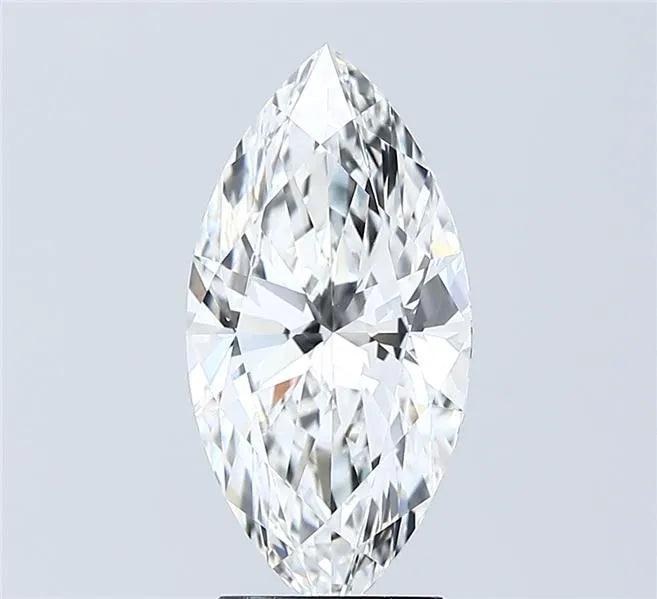 2.59ct Marquise Lab Grown Diamond (Colour F, Clarity VVS2, IGI Certified)