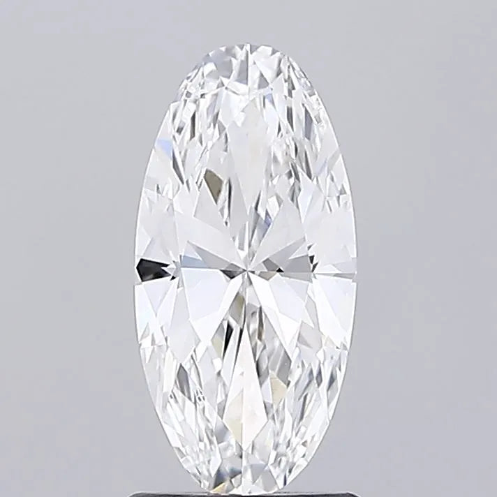 1.34ct Oval Lab Grown Diamond (Colour E, Clarity VVS2, IGI Certified)