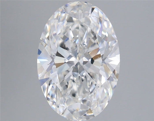 Lab-Grown Oval Diamond - 3.6 Carats, F Color, VS2 Clarity - Certified by IGI - Report Number: LG670429724
