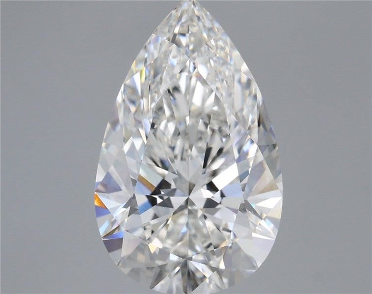 Lab-Grown Pear Diamond - 6.31 Carats, F Color, VS1 Clarity - Certified by IGI - Report Number: LG691574807