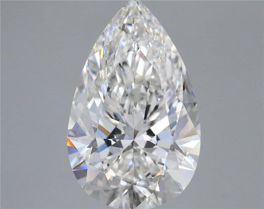 Lab-Grown Pear Diamond - 6.31 Carats, F Color, VS1 Clarity - Certified by IGI - Report Number: LG691574807