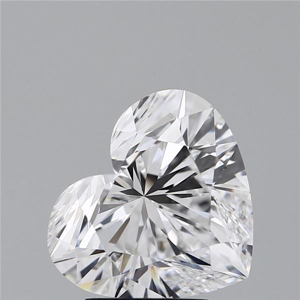 Lab-Grown Heart Diamond - 3.6 Carats, E Color, VVS1 Clarity - Certified by IGI - Report Number: LG496119509