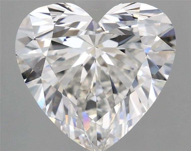 Lab-Grown Heart Diamond - 5.05 Carats, F Color, VVS2 Clarity - Certified by IGI - Report Number: LG675516054