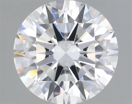 Lab-Grown Round Diamond - 2.5 Carats, F Color, VVS2 Clarity - Certified by IGI - Report Number: LG653409380
