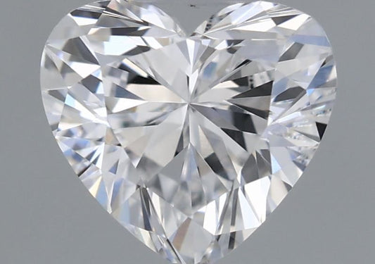 Lab-Grown Heart Diamond - 0.46 Carats, D Color, VS1 Clarity - Certified by IGI - Report Number: LG708577408