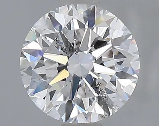 Diamant rond de 1,00 ct cultivé en laboratoire (couleur E, pureté SI2, taille VG, certifié IGI)