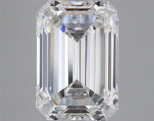 Lab-Grown Emerald Diamond - 3.49 Carats, F Color, VS1 Clarity - Certified by IGI - Report Number: LG668442512