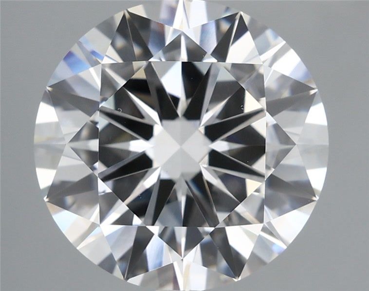 Lab-Grown Round Diamond - 7.01 Carats, E Color, VVS2 Clarity - Certified by IGI - Report Number: LG710575442