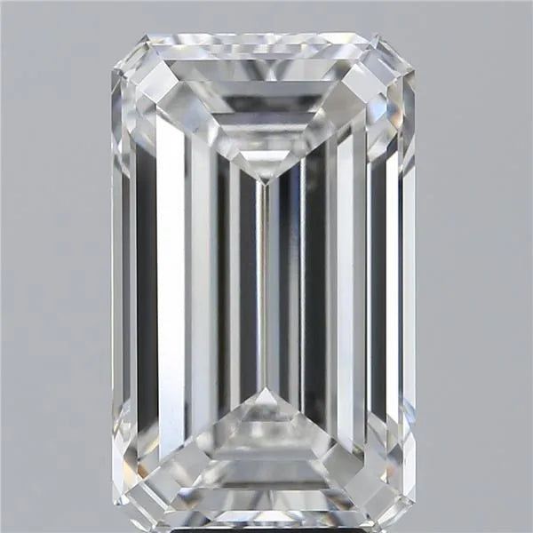 7.04ct Emerald Lab Grown Diamond (Colour F, Clarity VVS2, IGI Certified)