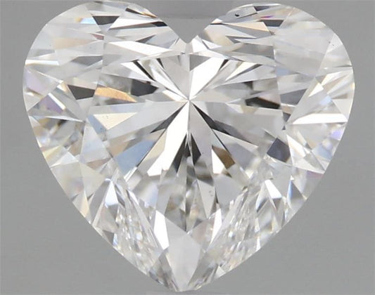 Lab-Grown Heart Diamond - 2.53 Carats, E Color, VS1 Clarity - Certified by IGI - Report Number: LG640447913