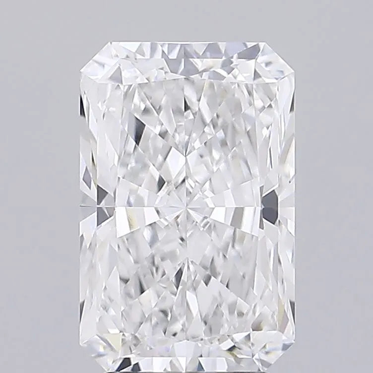 3.75ct Radiant Lab Grown Diamond (Colour D, Clarity IF, IGI Certified)