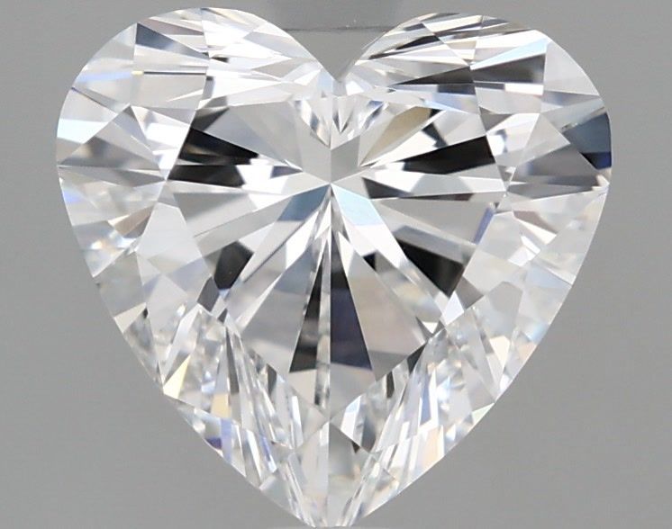 Lab-Grown Heart Diamond - 2.52 Carats, D Color, VVS2 Clarity - Certified by IGI - Report Number: LG670477064