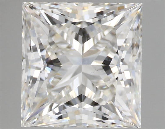 Lab-Grown Princess Diamond - 3.5 Carats, F Color, VS1 Clarity - Certified by IGI - Report Number: LG651493443