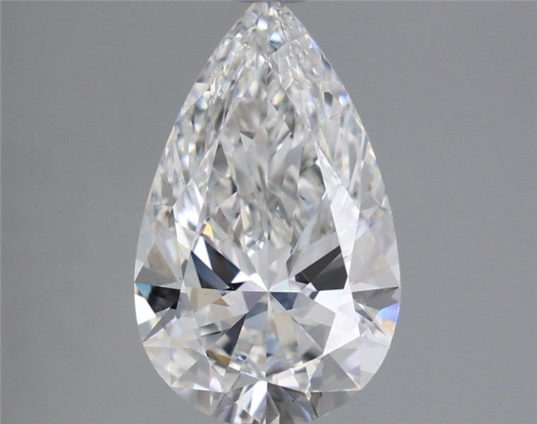 Lab-Grown Pear Diamond - 2.53 Carats, E Color, VS2 Clarity - Certified by IGI - Report Number: LG665444178
