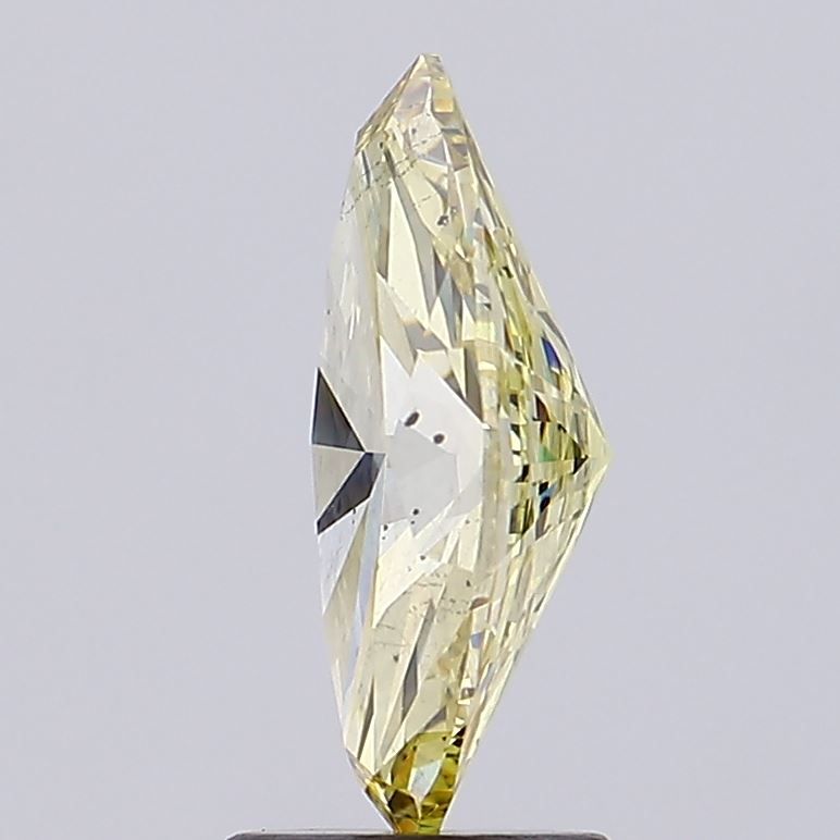 Lab-Grown Marquise Diamond - 2.06 Carats, Fancy Brownish Yellow Color, SI1 Clarity - Certified by IGI - Report Number: LG593369537