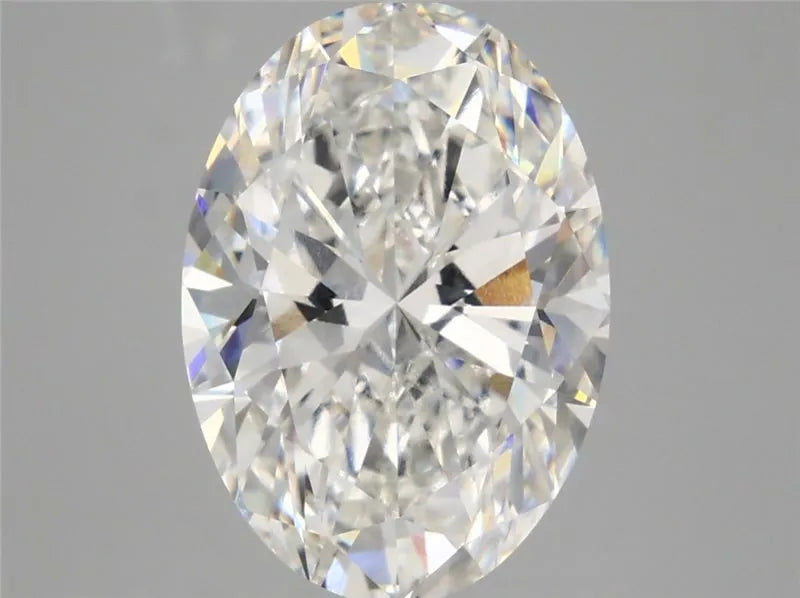 5.00ct Oval Lab Grown Diamond (Colour G, Clarity VVS2, IGI Certified)