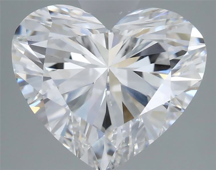 Lab-Grown Heart Diamond - 2.1 Carats, E Color, VVS2 Clarity - Certified by IGI - Report Number: LG708563740