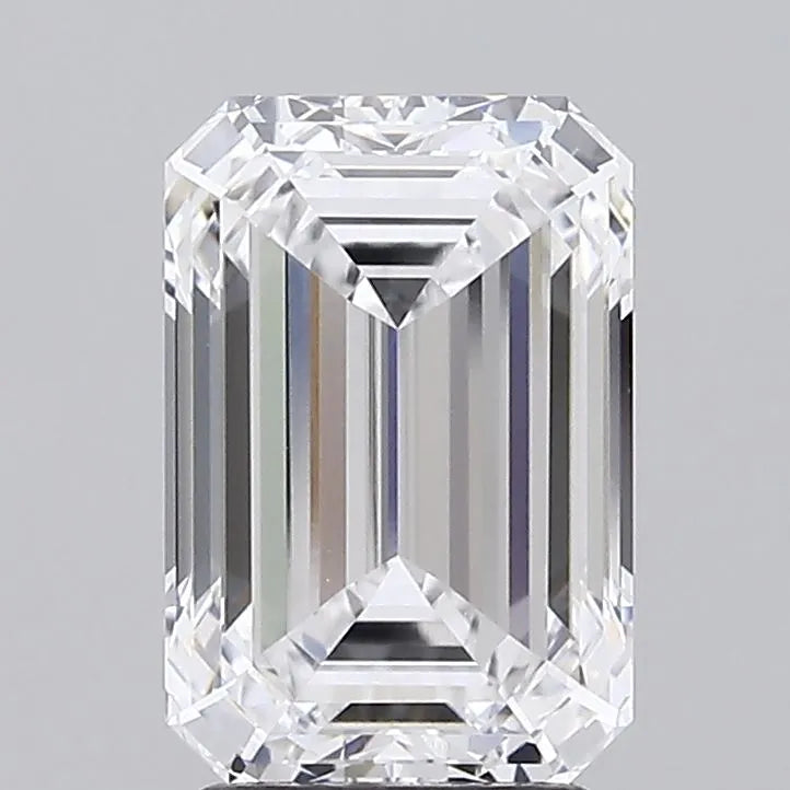 Lab-Grown Emerald Diamond - 3.57 Carats, D Color, VVS2 Clarity - Sustainable Luxury and Dazzling Brilliance-GIA·Certified