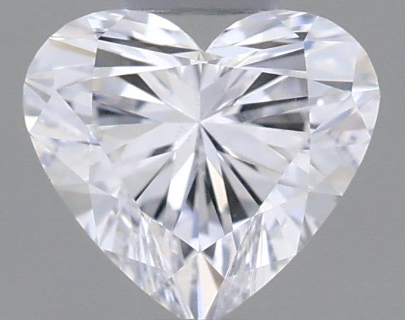 Lab-Grown Heart Diamond - 0.34 Carats, D Color, VS2 Clarity - Certified by IGI - Report Number: LG585314593