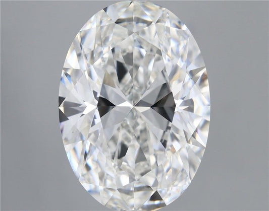 Lab-Grown Oval Diamond - 8.54 Carats, F Color, VVS2 Clarity - Certified by IGI - Report Number: LG678505266