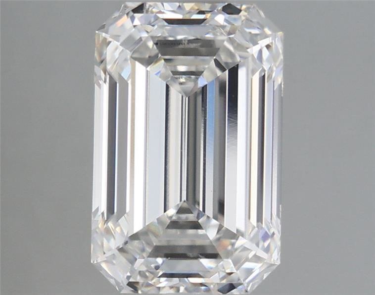 Lab-Grown Emerald Diamond - 3.55 Carats, F Color, VVS2 Clarity - Certified by IGI - Report Number: LG651493444