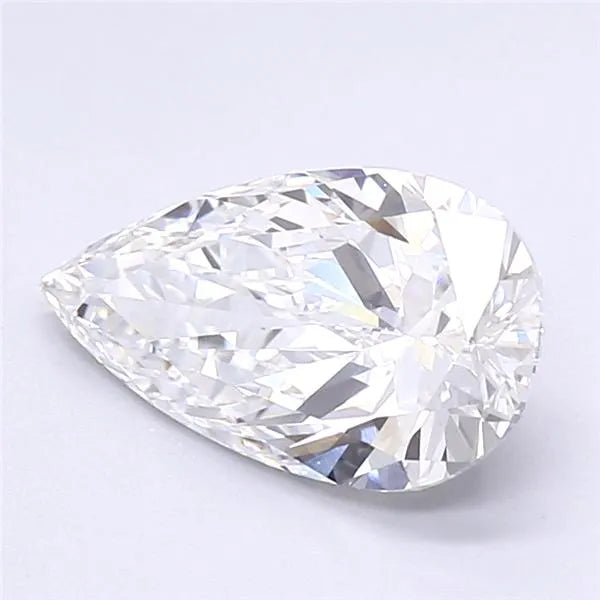 2.01ct Pear Lab Grown Diamond (Colour D, Clarity VS1, IGI Certified)