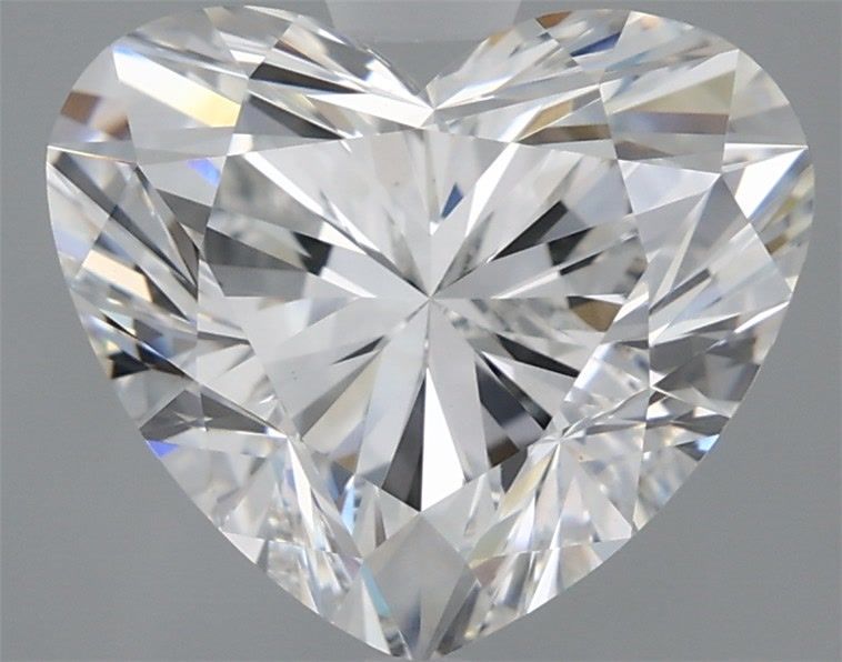 Lab-Grown Heart Diamond - 4.01 Carats, E Color, VVS2 Clarity - Certified by IGI - Report Number: LG712575456
