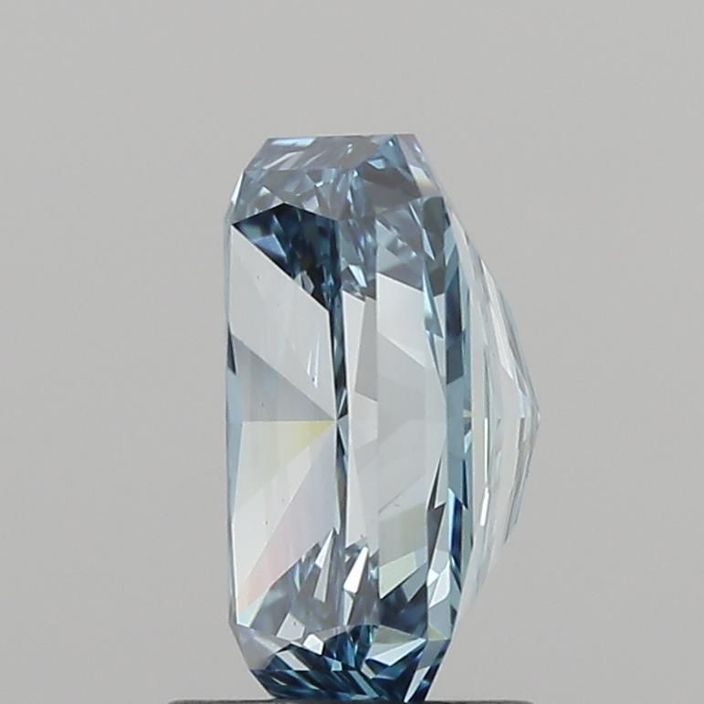Lab-Grown Radiant Diamond - 1.97 Carats, Fancy Vivid Blue Color, VS1 Clarity - Certified by IGI - Report Number: LG534244856