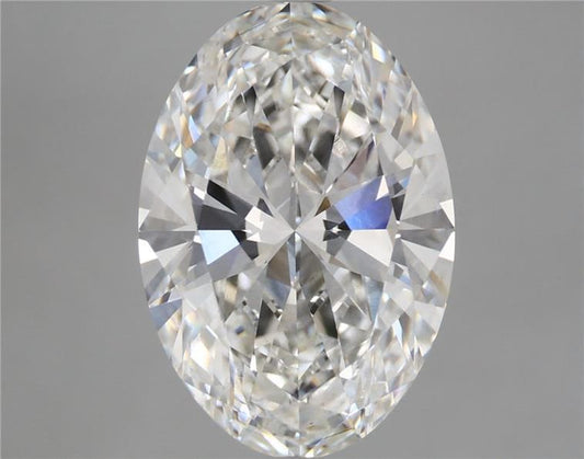 Lab-Grown Oval Diamond - 4.8 Carats, E Color, VS2 Clarity - Certified by IGI - Report Number: LG655433051