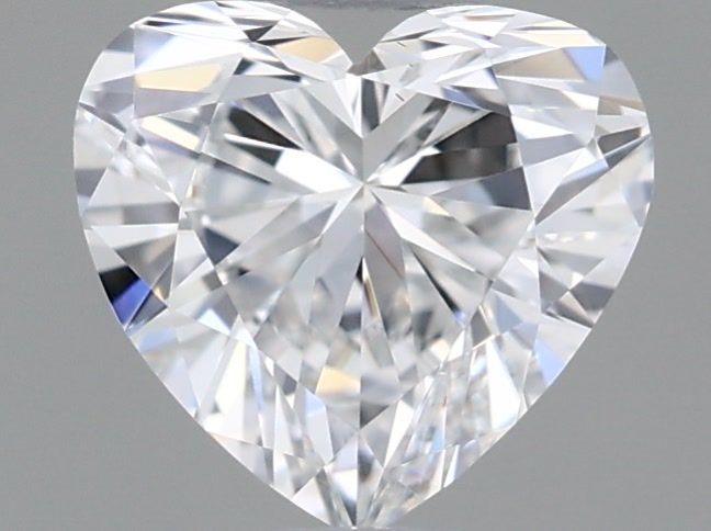 Lab-Grown Heart Diamond - 0.48 Carats, E Color, VS1 Clarity - Certified by IGI - Report Number: LG589387121